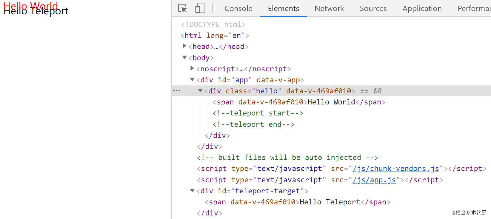 Vue 3.0新特性之Teleport